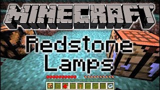 Minecraft 12w07b How to use Redstone Lamps [upl. by Sharleen]