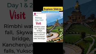 Explore Sikkim tour with us sikkimtourism northeastindia nexmytrip incredibleindia tourism [upl. by Rayle]