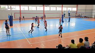 COPA AMISTAD 2024 Delfines Reynosa vs Toritos San Nicolás 1er set 140924 [upl. by Ainesey]