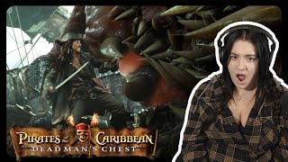 Pirates of the Caribbean Dead Mans Chest  First Time Reaction [upl. by Litnahc]