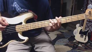 Burning Love  Elvis Presley bass cover [upl. by Crockett]