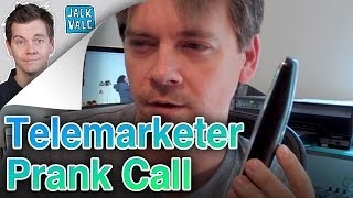 Telemarketer Prank Call  Jack Vale [upl. by Junno]