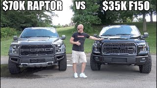 35K Modified F150 VS 70K Ford Raptor  Whats the better value [upl. by Mycah]