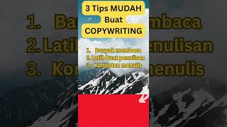 3 Tips Mudah Buat COPYWRITING bisnesonline bisnestanpamodal kerjaparttime [upl. by Honey]