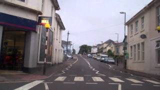 Drive around my hometown Torquay Devon England [upl. by Ahsikyt203]