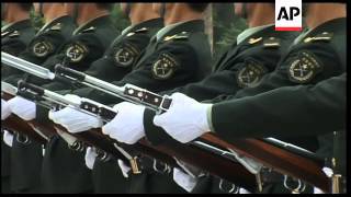 43 Rare chance to see honour guard for Peoples Liberation Army [upl. by Eltsyrc]