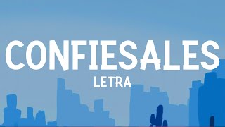 Virlán García  Confiésales Letra [upl. by Drofnas773]