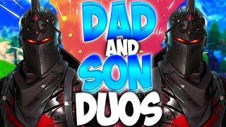 I Think Its Time To Admit My Son May Be Better Than Me At Fortnite DAD AND SON DUOS [upl. by Olva]