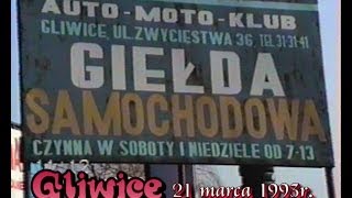 GLIWICE1993Giełda samochodowa [upl. by Arehs]