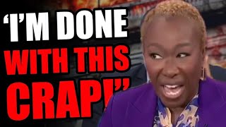 The left is Falling apartmsnbc Joy Reid QUIT 😂 [upl. by Holbrook]