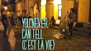 Chuck Berry  You Never Can Tell Cest La Vie  live at Biella Buskers festival 2017 [upl. by Kuth]