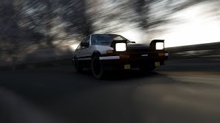 Assetto Corsa Tsukua Outbound Toyota AE86 Trueno 517194 [upl. by Tem]