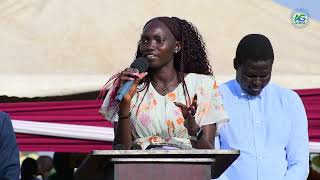 Aduei Deng Agany the Outgoing Deputy Chairperson of Duk Youth Association DukBor Speech [upl. by Asylla]