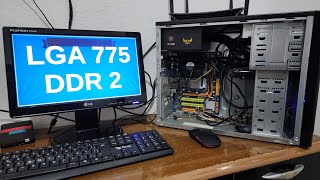 LGA 775 com DDR2 ainda dá para fazer alguma coisa [upl. by Ashjian]