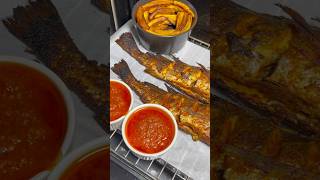 Grilled croaker fish with peppered sauce A must try 🤗 recipe easyrecipe grilledfishrecipe [upl. by Farika]