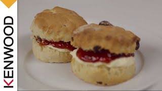 Scones Recipe  Demonstrated with Kenwood Chef [upl. by Ongun794]