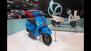 SLUK  Vespa GTS 310 and small frames EICMA 2024 [upl. by Aan]