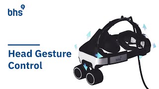 Head Gesture Control  RoboticScope  BHS Technologies [upl. by Lachish]