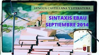 SINTAXIS EBAU MURCIA SEPTIEMBRE 2014 [upl. by Calia825]