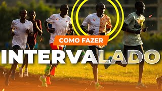 TREINO DE CORRIDA  Treino Intervalado VLOG [upl. by Nwahsiek]