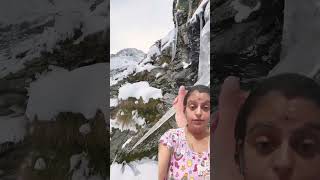 Snowlandsnowinmountains nature travel adventure hiking satisfyingnaturesnowfall [upl. by Steve227]