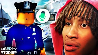 so i became a cop in roblox liberty stories again [upl. by Madelon198]