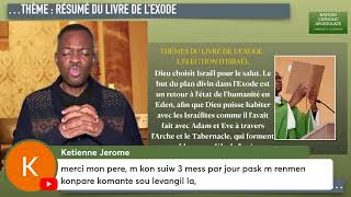 ÉTUDE BIBLIQUE  Synthèse du Livre de lExode  P Gustave Miracle [upl. by Aneez]