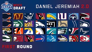 2024 FULL First Round Mock Draft Daniel Jeremiah 20 [upl. by Retlaw]