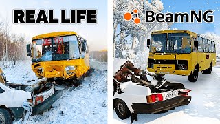 Accidents Based on Real Life Incidents 6  BeamNG DRIVE [upl. by Banyaz]