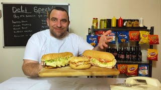 ASMRDelicatessen Role Play🥪Preparing Deli Sandwiches [upl. by Llewsor]