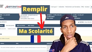 Comment remplir son parcours et ses diplômes  Remplir sa scolarité Parcoursup Elhadji Ibrahima [upl. by Elletsyrk]