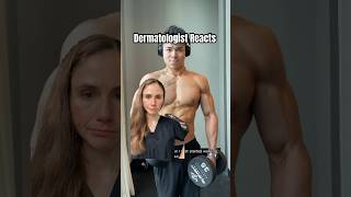 Dermatologist Reacts To Bodybuilders Acne Advice dermatologist [upl. by Azil]