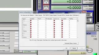 Configuração do Mach3 para THC CNC Master [upl. by Rufina]