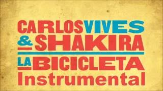 Carlos Vives amp Shakira  La Bicicleta official intrumental with subtitles [upl. by Shatzer44]