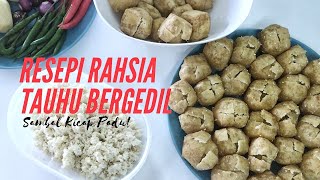 Tauhu Bergedil amp Sambal Kicap Padu Teruk ala Che Nom  PKP 20  Resepi 🌶🥔 [upl. by Aenneea841]