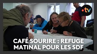 Le café sourire une initiative solidaire de lassociation saintVincentdePaul [upl. by Jovi]