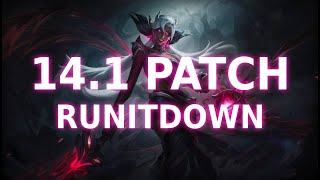 141 PATCH RUNITDOWN  EVERY ITEM IN DEPTH ANALYSIS challenger [upl. by Shotton]