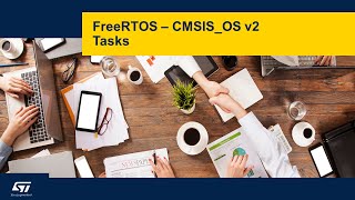 FreeRTOS on STM32 v2  12 Tasks intro [upl. by Ailero]