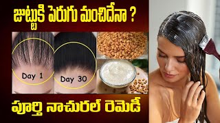 జుట్టుకి పెరుగు మంచిదేనా  Is yogurt good for hair  TeluguLifeStyleKitchen [upl. by Panchito189]