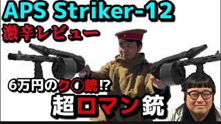 APS STRIKER12（ストライカー12）ストリートスイーパーMK2ガスショットガン 辛口レビュー [upl. by Calabresi]