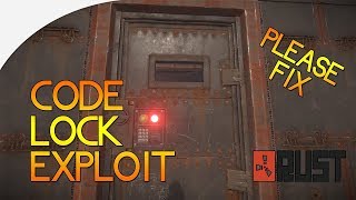 Hacking Code Locks in Rust  Undetected  2017 [upl. by Byrom414]