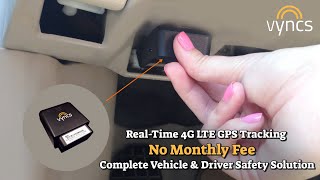 Best Vehicle GPS Tracker Device  Vehicle Tracking Device No Monthly Fee  Smart Driving with Vyncs [upl. by Derman]