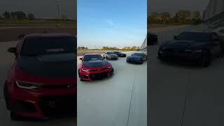 Camaros come crazy 🙂‍↕️ camaro zl1 ss v8 viral foryou musclecar shorts cars 1le v8engine [upl. by Ardnasac13]