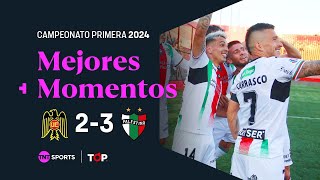 Compacto TOP Unión Española 2  3 Palestino  Campeonato Primera División 2024  Fecha 29 [upl. by Snebur]