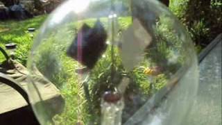 THE RADIOMETER OR THE LIGHT DRIVEN THINGY IN THE GLASS BALL [upl. by Deaner]