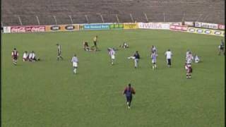 Terrible lightning strike on a football match [upl. by Nosreg]