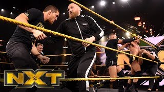 Undisputed ERA and Imperium throw down ahead of Worlds Collide WWE NXT Jan 22 2020 [upl. by Noland628]