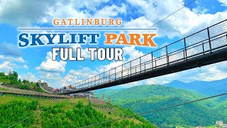 Gatlinburg SkyLift Park amp SkyBridge Full Tour SkyPark [upl. by Llertnor]