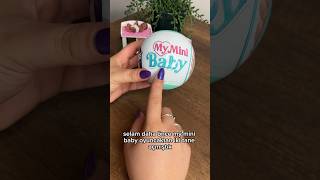 My Mini Baby açıyoruuuz 3👩🏼‍🍼👼🏻reklam değil myminibaby minibaby zurumyminibaby zurutoys [upl. by Ylas]