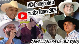 MIX LO MEJOR DE LA MUSICA LLANERA 2024 [upl. by Esiuqram]